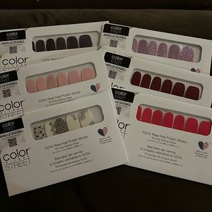 6 Color Street Sets
